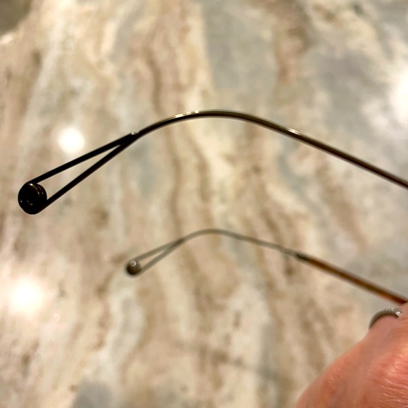 Garret Leight California titanium glasses frame, Oxford model, AG-DB - Picture 5 of 8